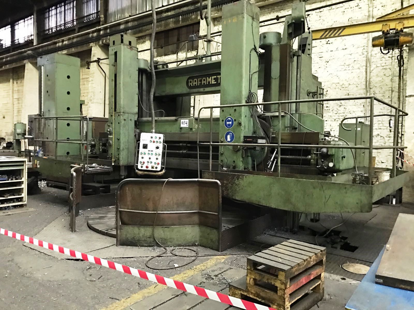 Vertical Turret Lathe Double Column RAFAMET KCF320 B