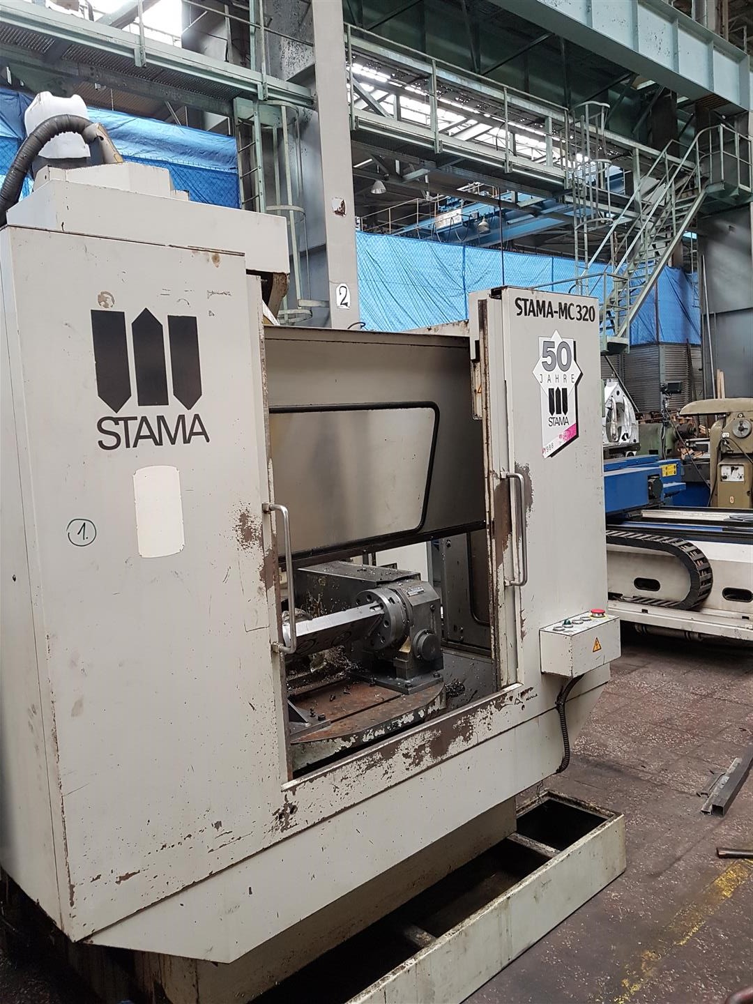 VMC Stama with Pallet changer + 4th axis