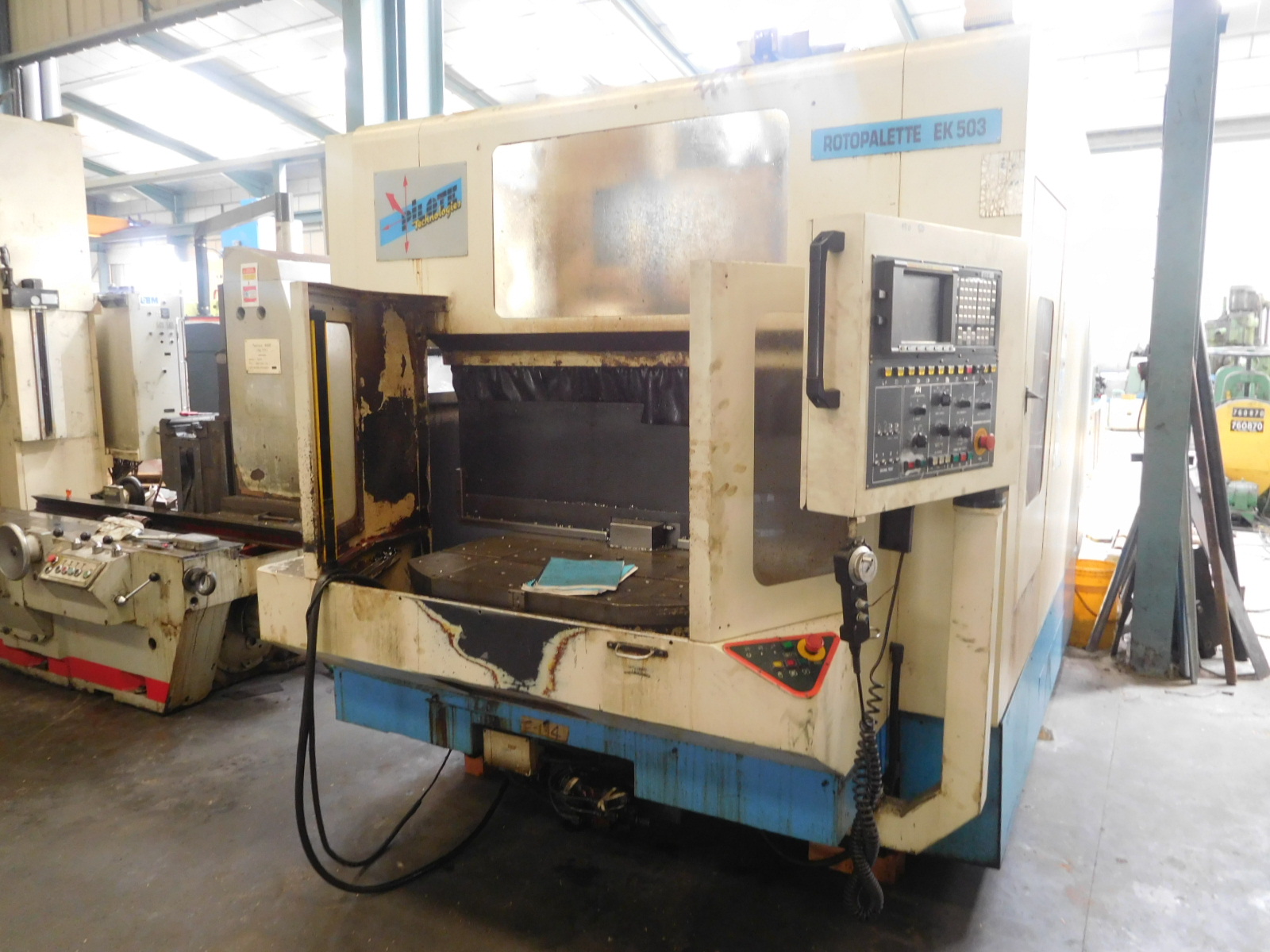 VMC Pallet Changer Pilot Technologie EK503 Rotopallete