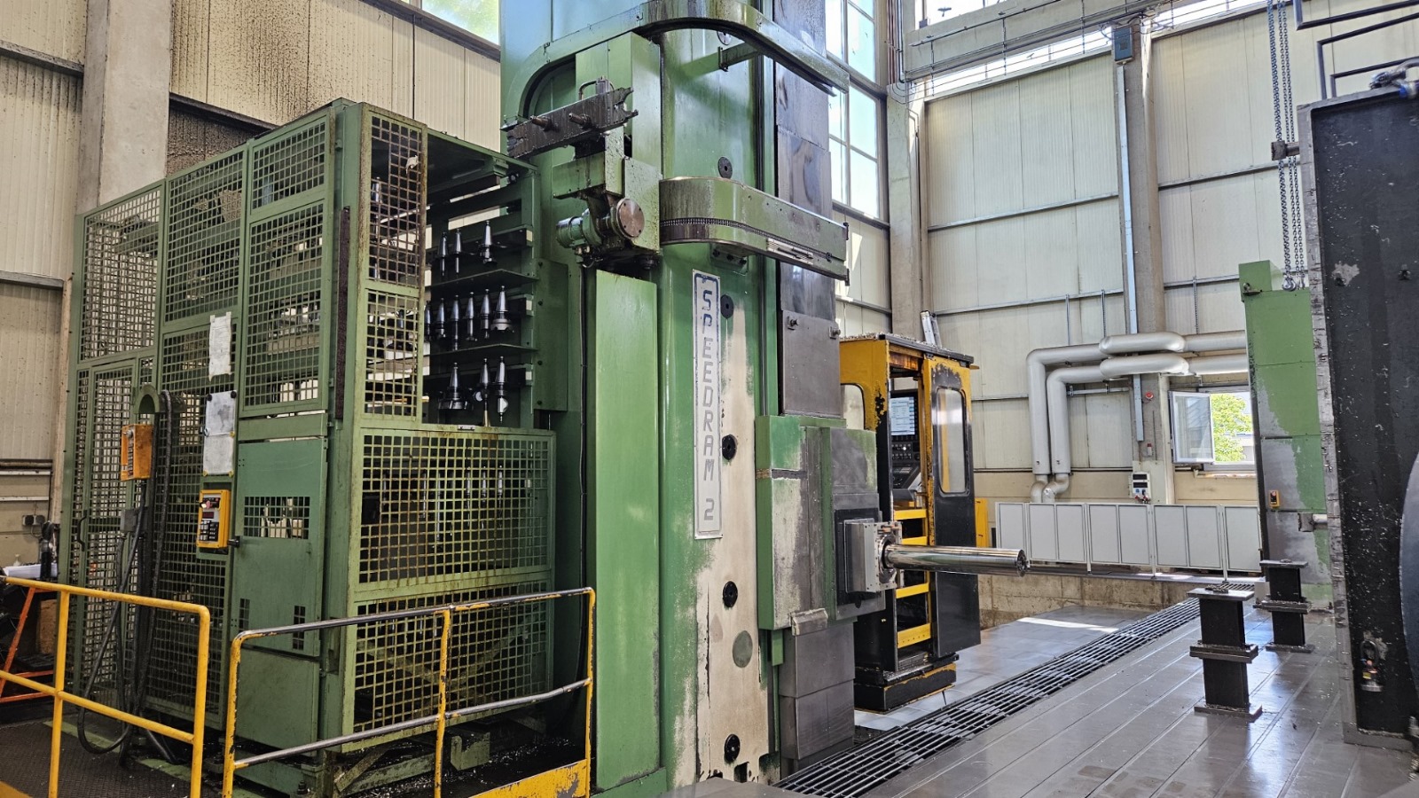 CNC Ram Type Floor Boring 15000 x 4000 mm PAMA Speedram 2
