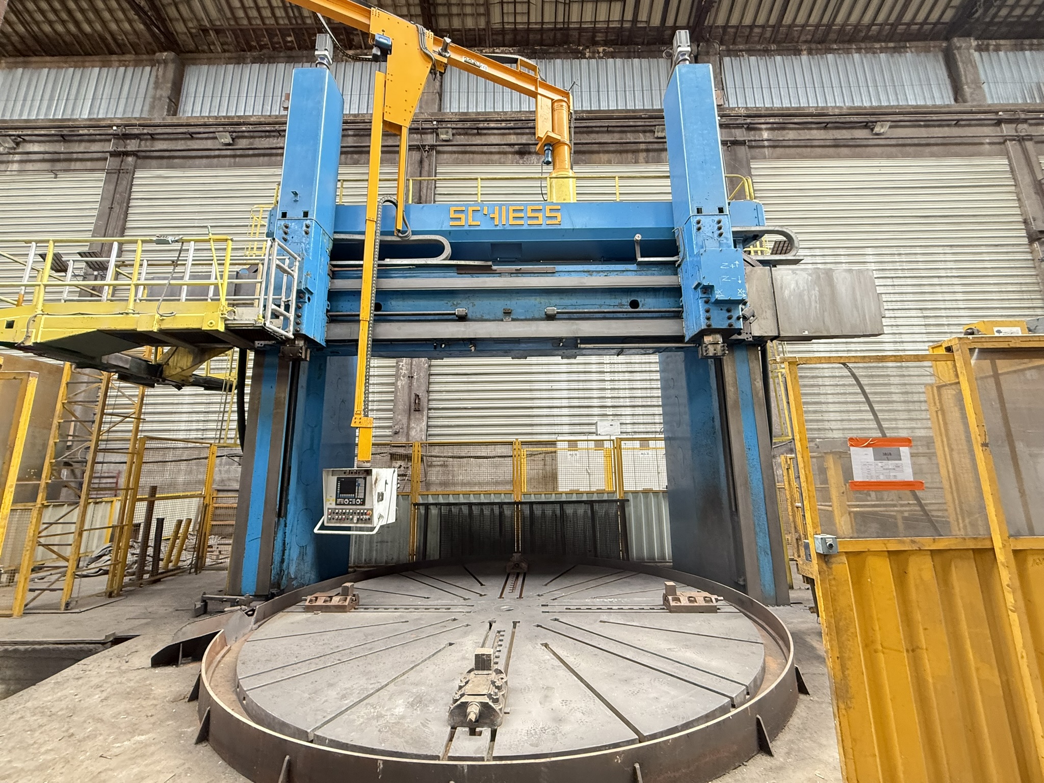 Heavy Duty CNC VTL 6500 mm x 3500 mm Schiess