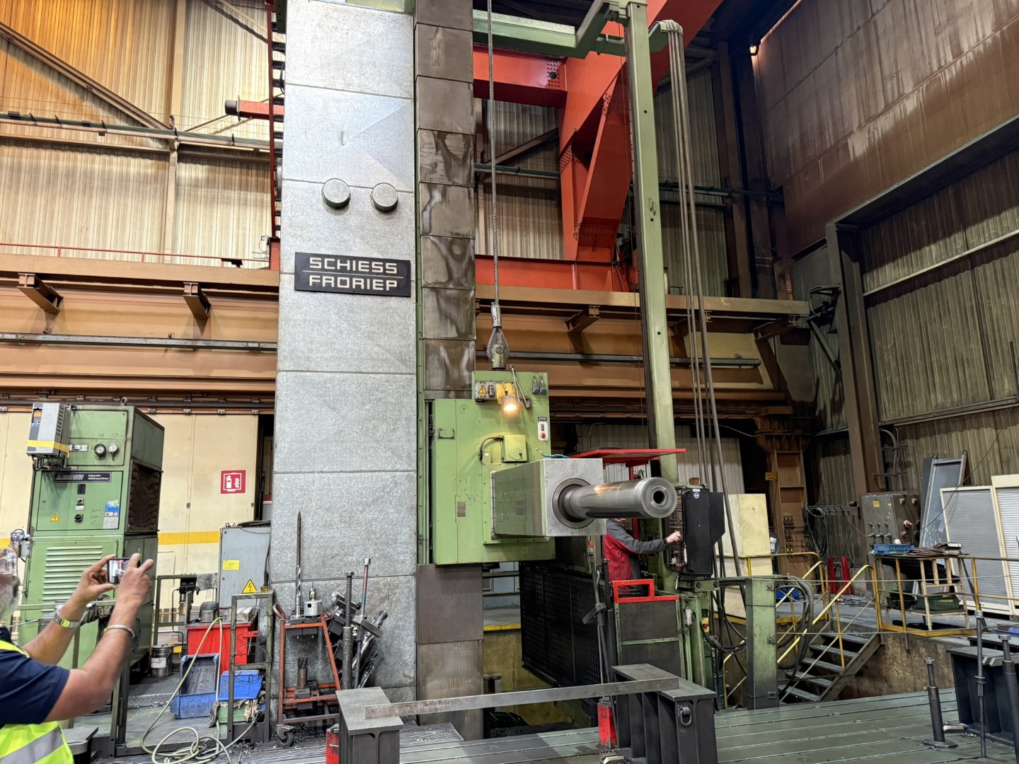 Floor Boring Machine Schiess Froriep FB 225 10 m x 5 m vertical CNC