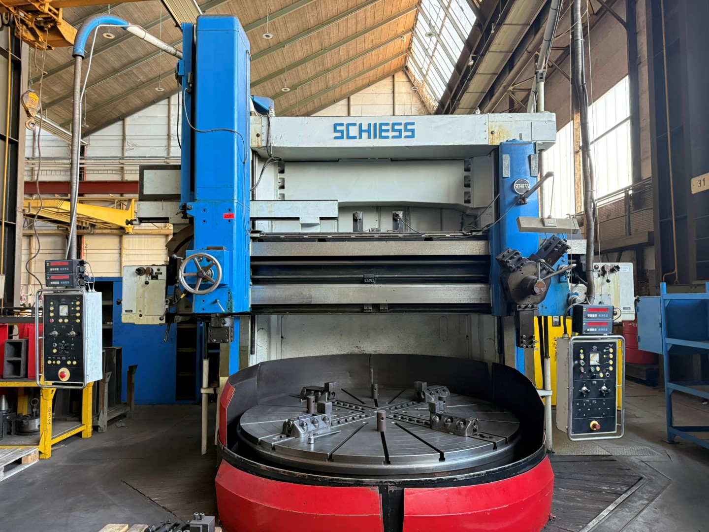 Schiess KZ 250 – VTL 2500 mm Table
