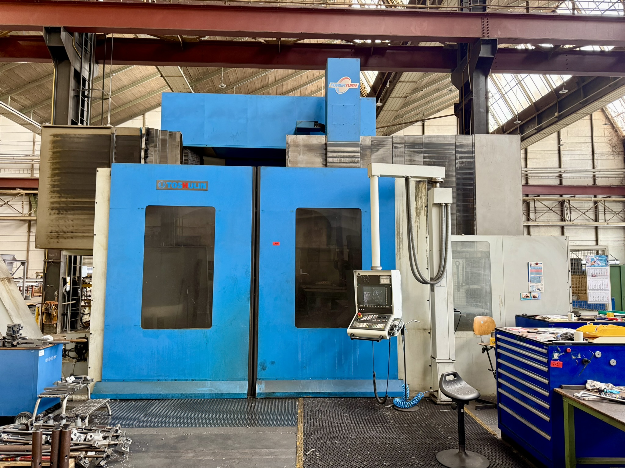 CNC VTL TOS Hulin Powerturn 3000